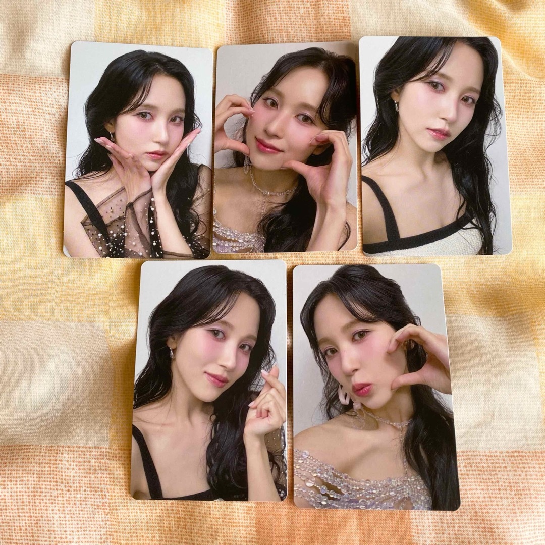 TWICE DIVE ミナ盤 トレカ 5種コンプ セット MINA アルバムの TWICE DIVE ミナ盤 トレカ 5種コンプ セット MINA アルバムの