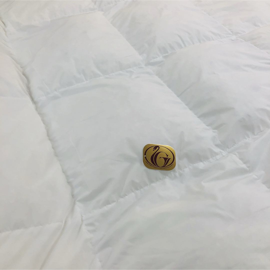 羽毛布団 クイーン クィーン ニューゴールド 白色 日本製 210×210cm 羽毛布団 クイーン クィーン ニューゴールド 白色 日本製 210×210cm