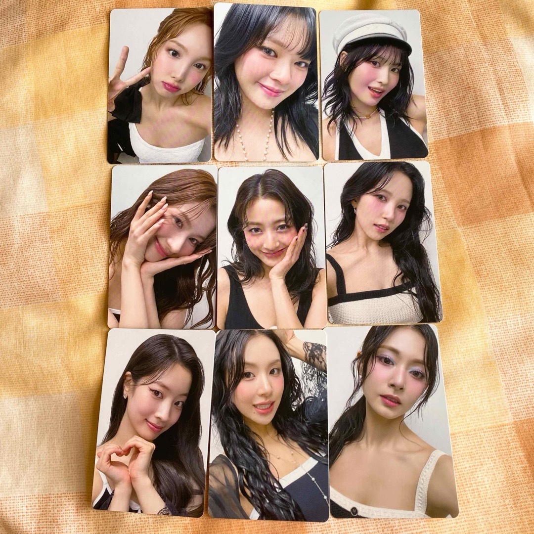 TWICE DIVE ONCE JAPAN盤 9種 コンプ セット トレカ TWICE DIVE ONCE JAPAN盤 9種 コンプ セット トレカ