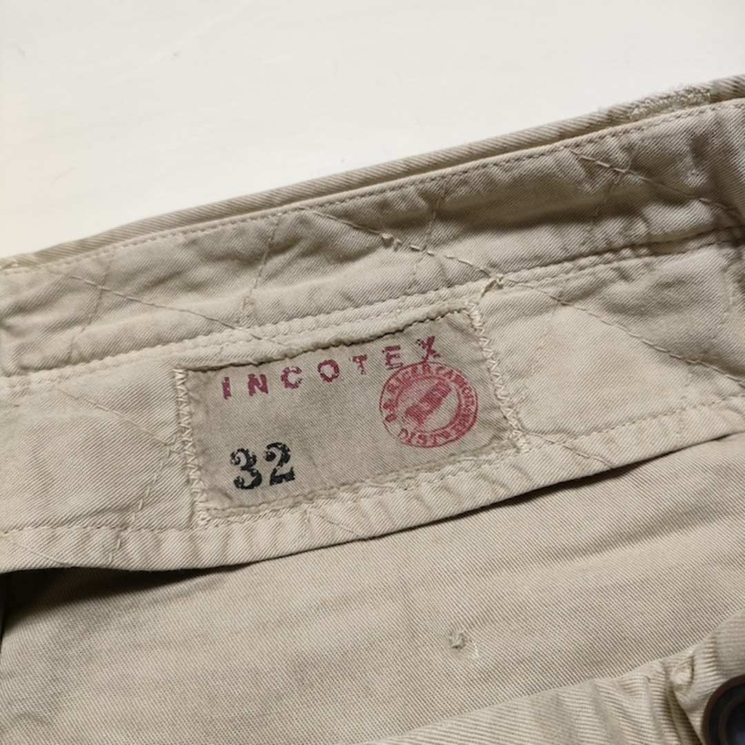 INCOTEX - INCOTEX RED チノスラックス サイズ32 加工 チノパンツ ベージュ メンズ インコテックス【中古】4-0705G△の通販 by ブランド古着の専門店gee,jee|インコテックスならラクマ INCOTEX - INCOTEX RED チノスラックス サイズ32 加工 チノパンツ ベージュ メンズ インコテックス【中古】4-0705G△の通販 by ブランド古着の専門店gee,jee|インコテックスならラクマ