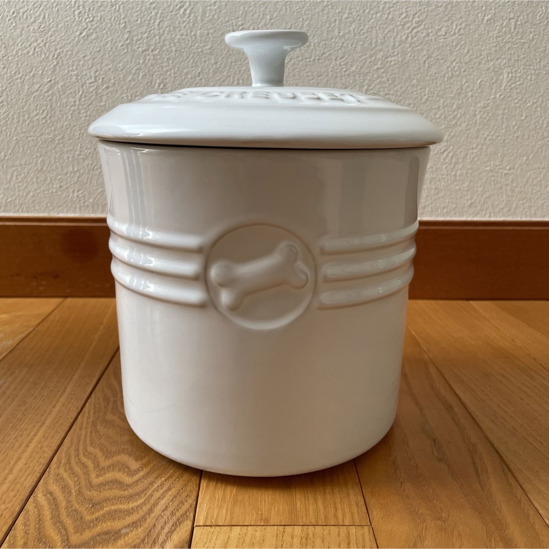 LE CREUSET - ル・クルーゼ ペットフードコンテナの通販 by chie LE CREUSET - ル・クルーゼ ペットフードコンテナの通販 by chie
