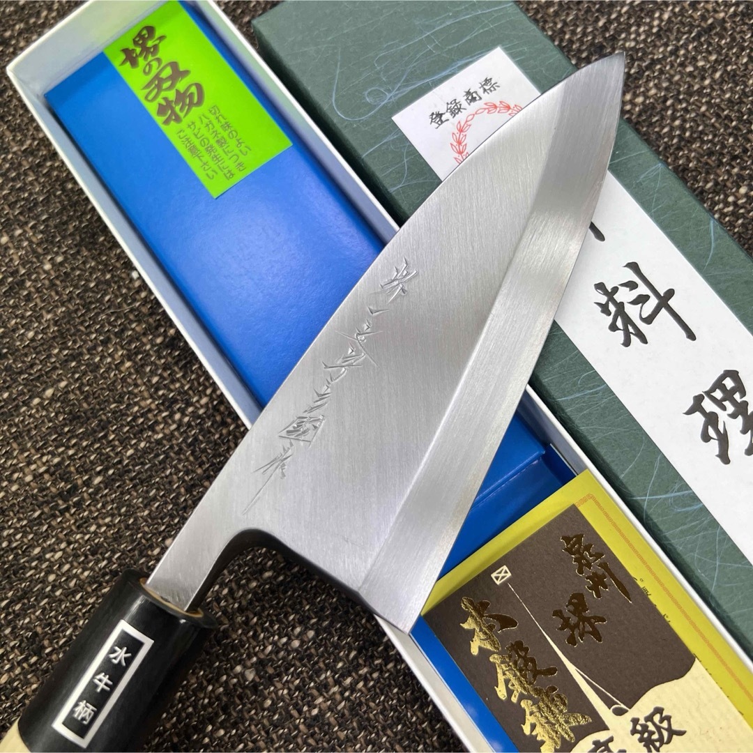 柳刃包丁 堺刃物 青二鋼 尺一寸 水牛黒檀 (堺打刃物 刺身 柳刃 柳刃包丁 堺刃物 青二鋼 尺一寸 水牛黒檀 (堺打刃物 刺身 柳刃
