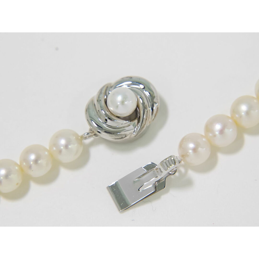 TASAKI - 本物 タサキ TASAKI 田崎 パール 6.5-7.0mm SILVER □S TASAKI - 本物 タサキ TASAKI 田崎 パール 6.5-7.0mm SILVER □S