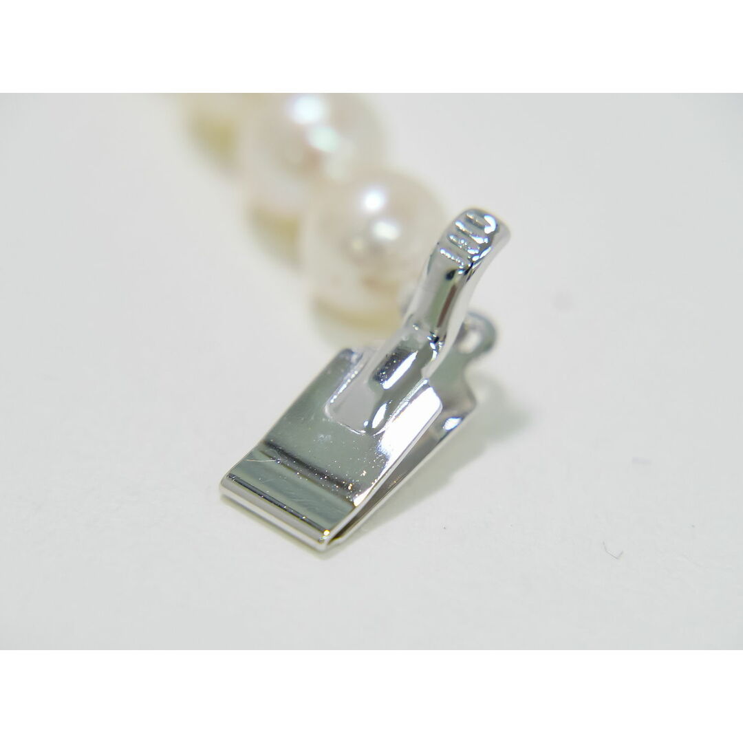 TASAKI - 本物 タサキ TASAKI 田崎 パール 6.5-7.0mm SILVER □S TASAKI - 本物 タサキ TASAKI 田崎 パール 6.5-7.0mm SILVER □S