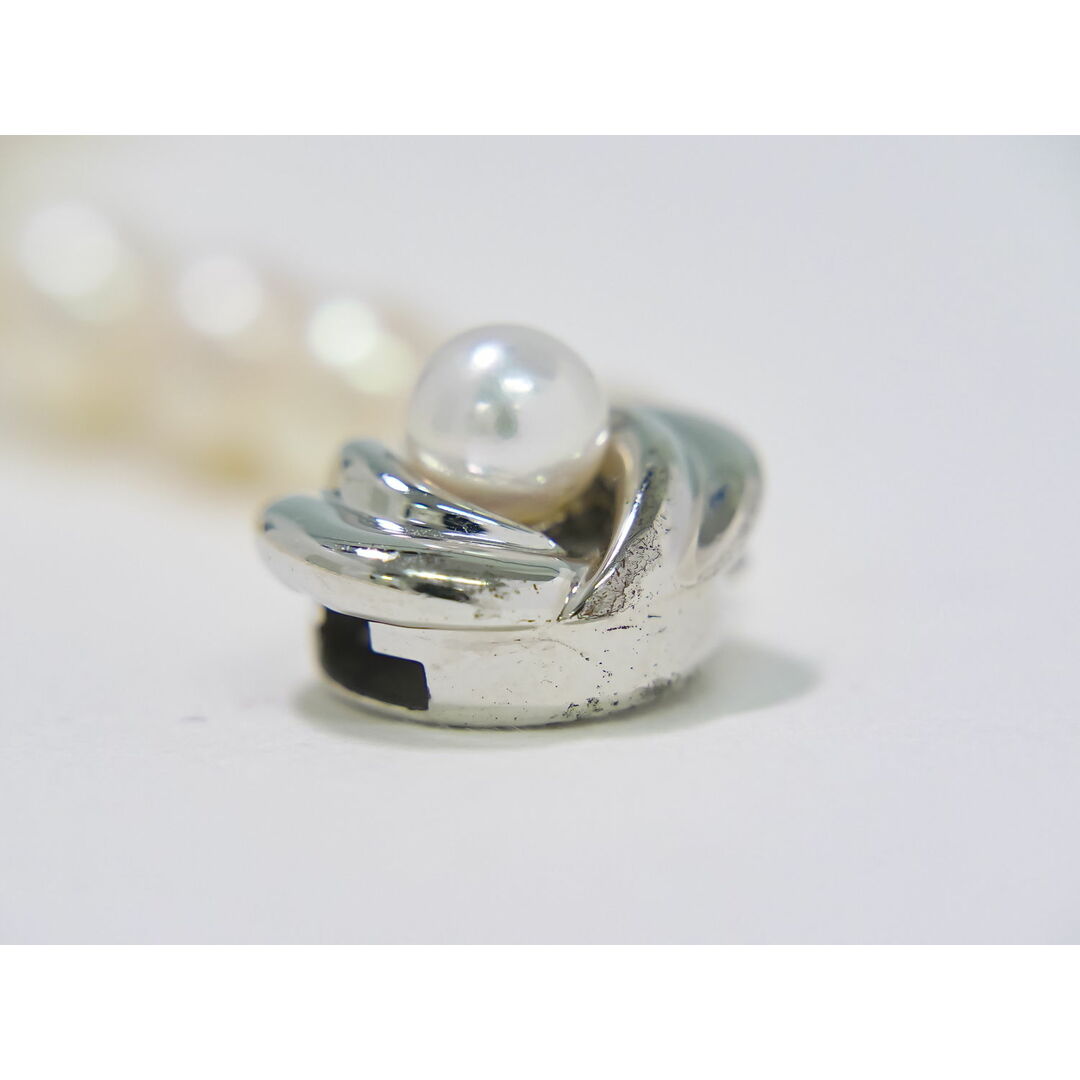 TASAKI - 本物 タサキ TASAKI 田崎 パール 6.5-7.0mm SILVER □S TASAKI - 本物 タサキ TASAKI 田崎 パール 6.5-7.0mm SILVER □S