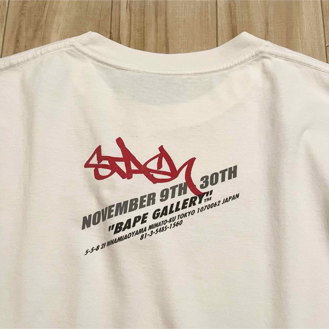 A BATHING APE - 激レア!2002s BAPE × STASH“BAPE GALLERY”T A BATHING APE - 激レア!2002s BAPE × STASH“BAPE GALLERY”T