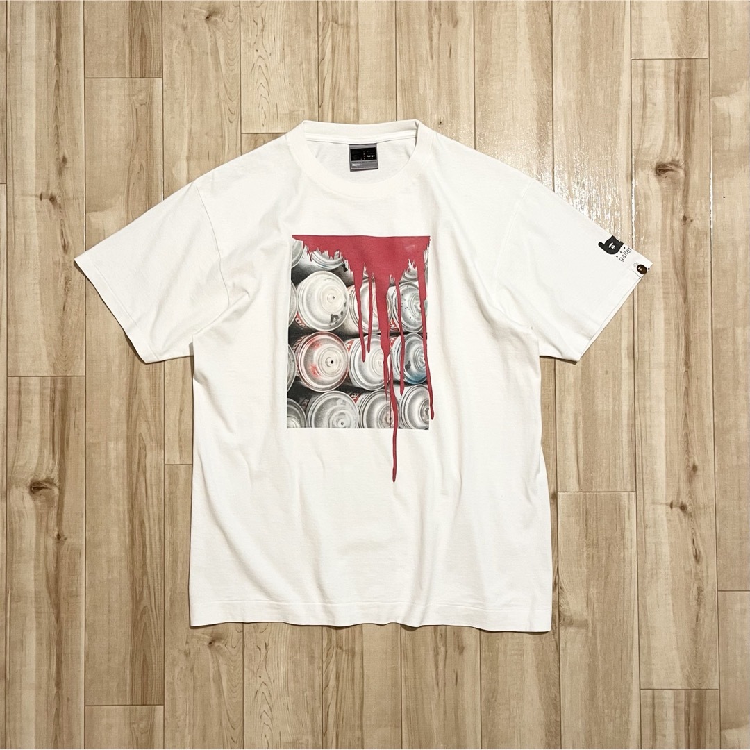 A BATHING APE - 激レア!2002s BAPE × STASH“BAPE GALLERY”T A BATHING APE - 激レア!2002s BAPE × STASH“BAPE GALLERY”T