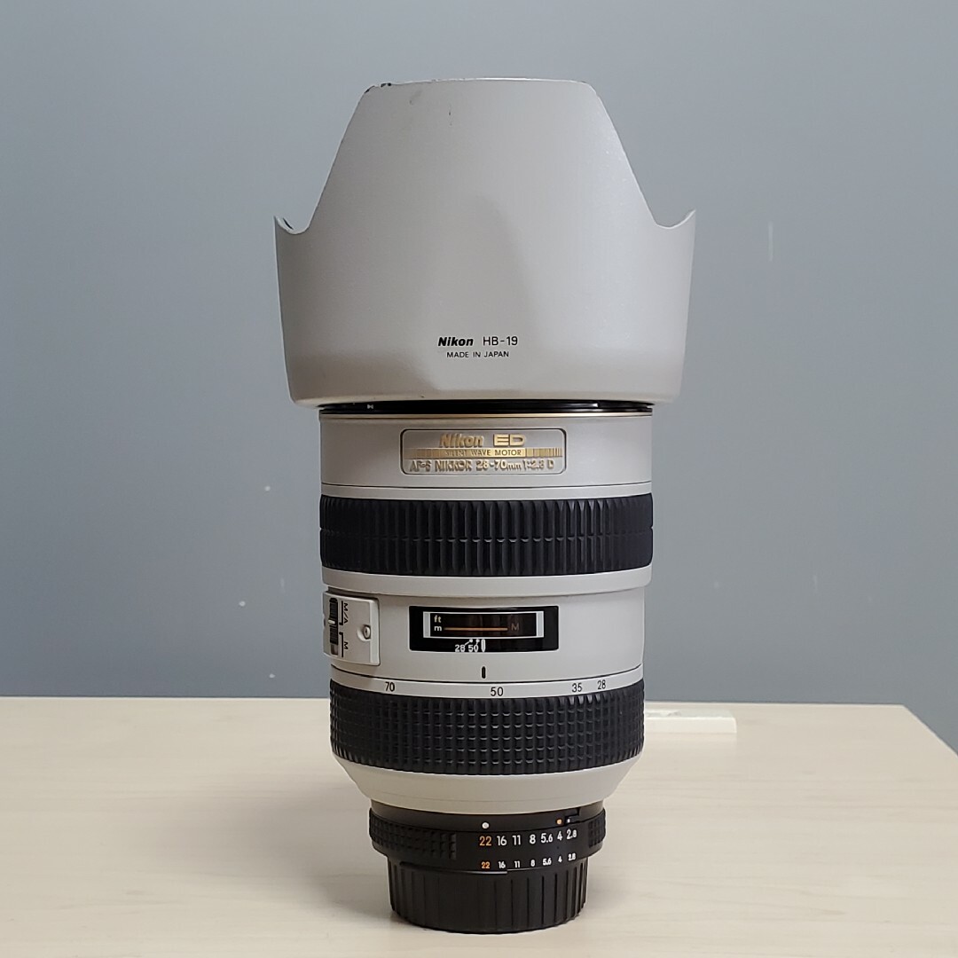 Nikon - AF不安定 Nikon AF-S ED 28-70mm F2.8D ライトグレーの Nikon - AF不安定 Nikon AF-S ED 28-70mm F2.8D ライトグレーの