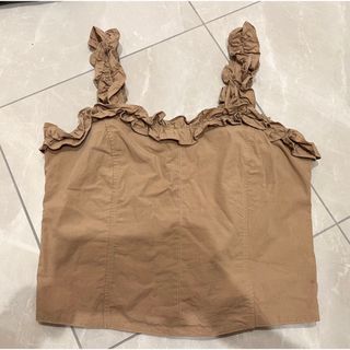 シールームリン(SeaRoomlynn)のsearoomlynn  フリルトップス　ノースリーブブラウス(シャツ/ブラウス(半袖/袖なし))