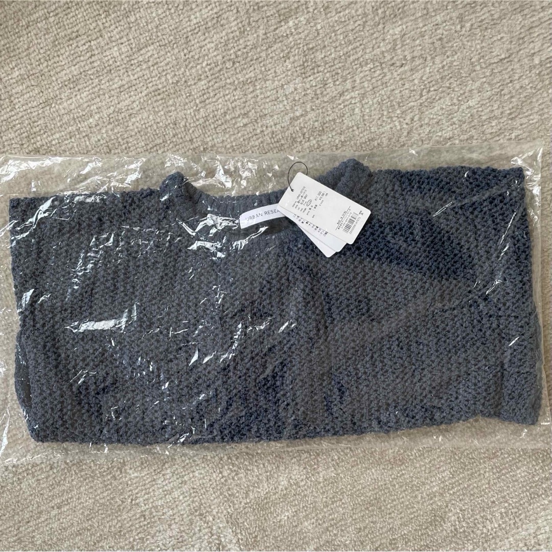 URBAN RESEARCH - URBAN RESEARCH 透かし柄ニットプルオーバー URBAN RESEARCH - URBAN RESEARCH 透かし柄ニットプルオーバー