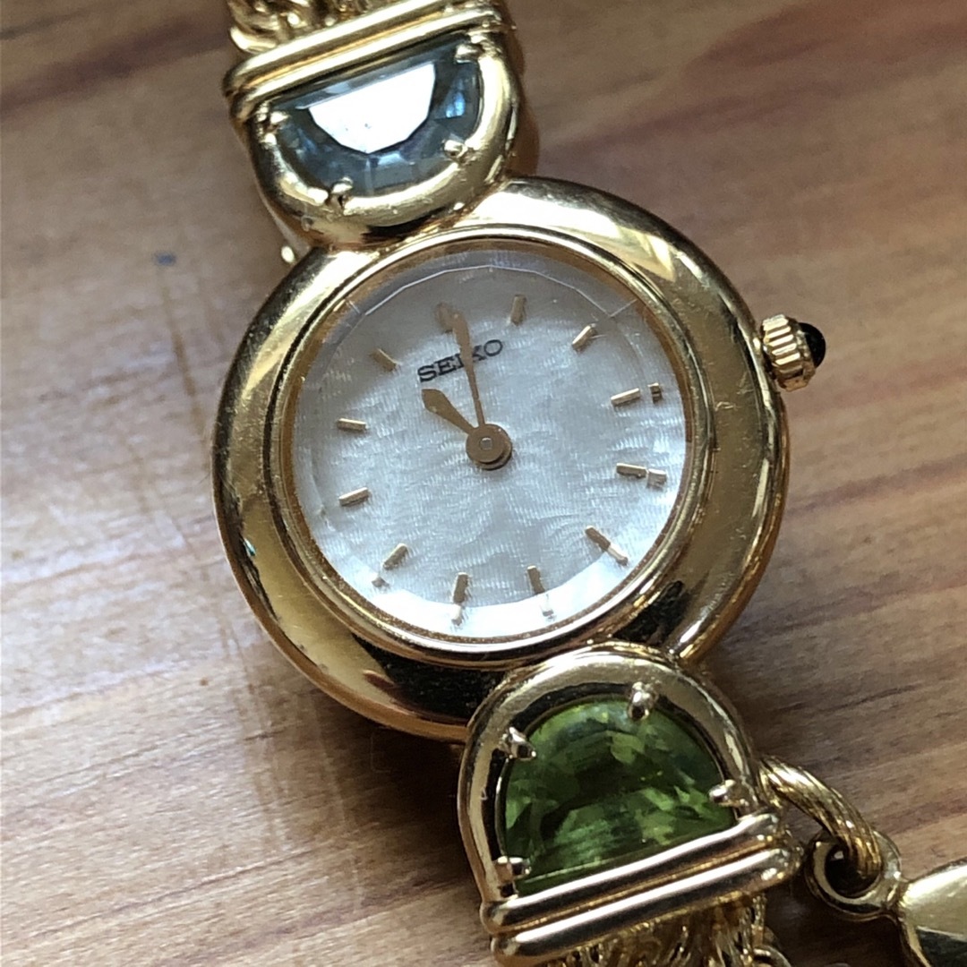 SEIKO - セイコー 90s レディース 腕時計 4N20-003A 現状不動品 SEIKO - セイコー 90s レディース 腕時計 4N20-003A 現状不動品