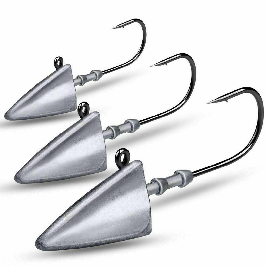 ★新品・送料無料★　ワインドジグヘッド  15g   20個セット スポーツ/アウトドアのフィッシング(ルアー用品)の商品写真