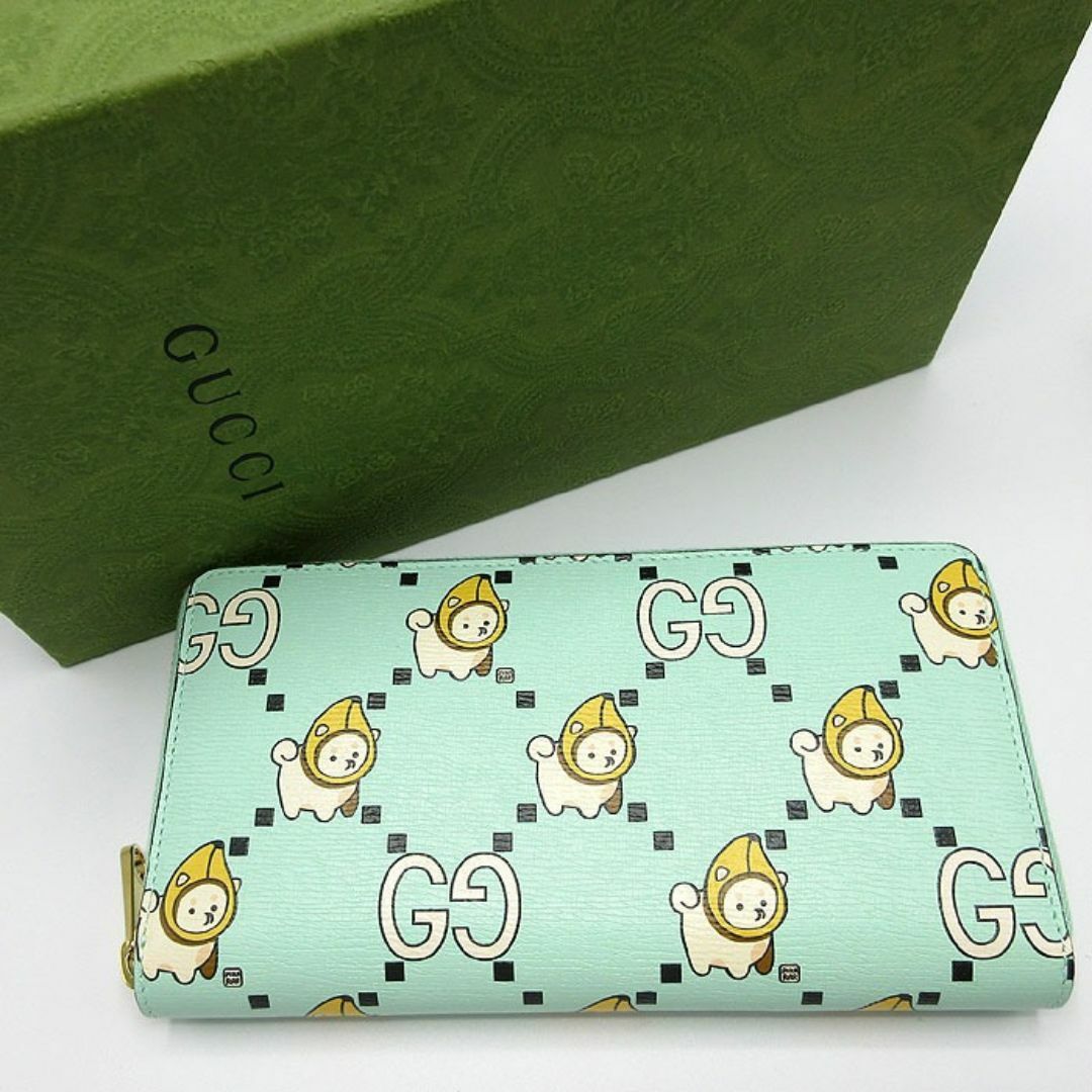 GUCCI - 【新品】グッチ 財布 長財布 GUCCI レザー GG アニマル GUCCI - 【新品】グッチ 財布 長財布 GUCCI レザー GG アニマル
