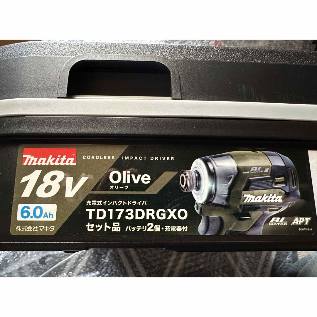 makita 18V オリ-ブ TD173DRGX 未使用新品 工具 makita 18V オリ-ブ TD173DRGX 未使用新品 工具