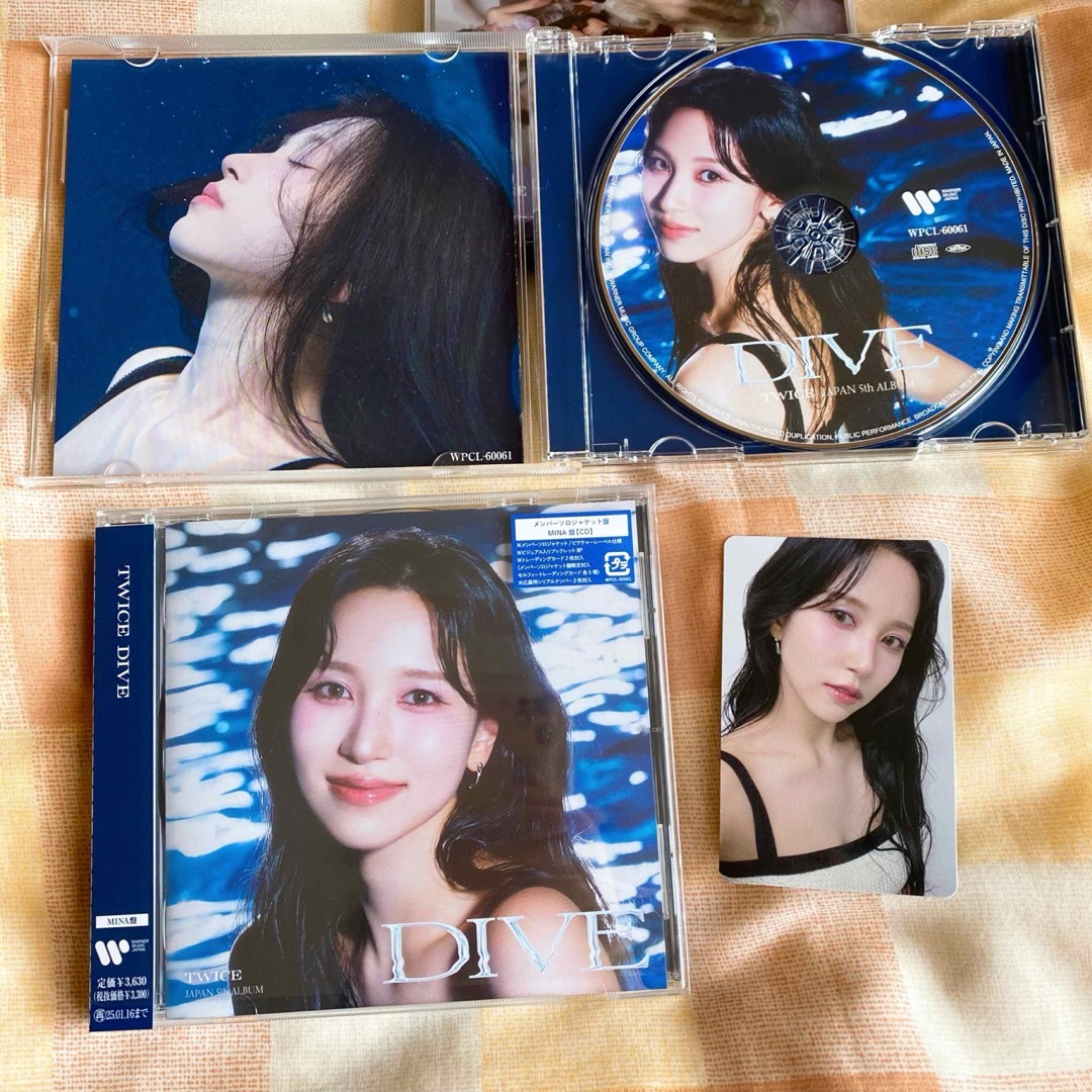 TWICE ミナ盤 DIVE CD トレカ セット アルバム MINAの通販 by TWICE ミナ盤 DIVE CD トレカ セット アルバム MINAの通販 by