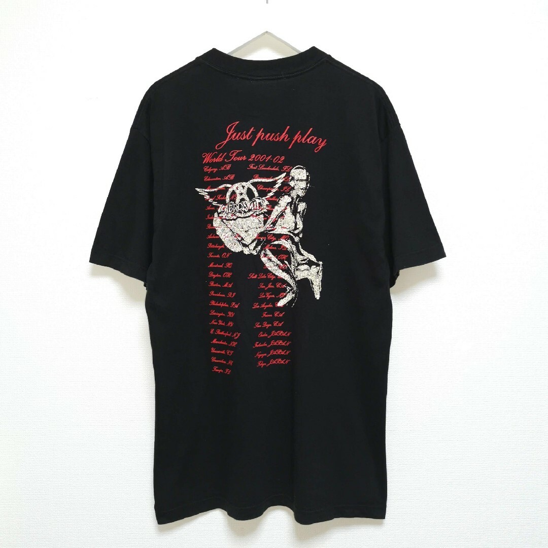 L 00s エアロスミス AEROSMITH Tシャツ 空山基 バンT USA製 L 00s エアロスミス AEROSMITH Tシャツ 空山基 バンT USA製