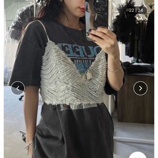 Ameri VINTAGE - AMERI テーラーオパールデニムビスチェの通販 Ameri VINTAGE - AMERI テーラーオパールデニムビスチェの通販
