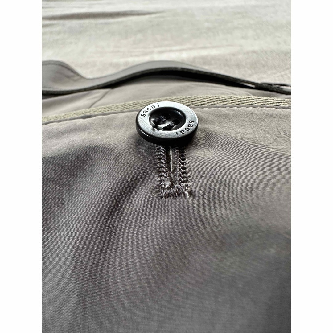 4新品 sacai メンズ スラックス テーパード パンツ ベルト付き 4新品 sacai メンズ スラックス テーパード パンツ ベルト付き