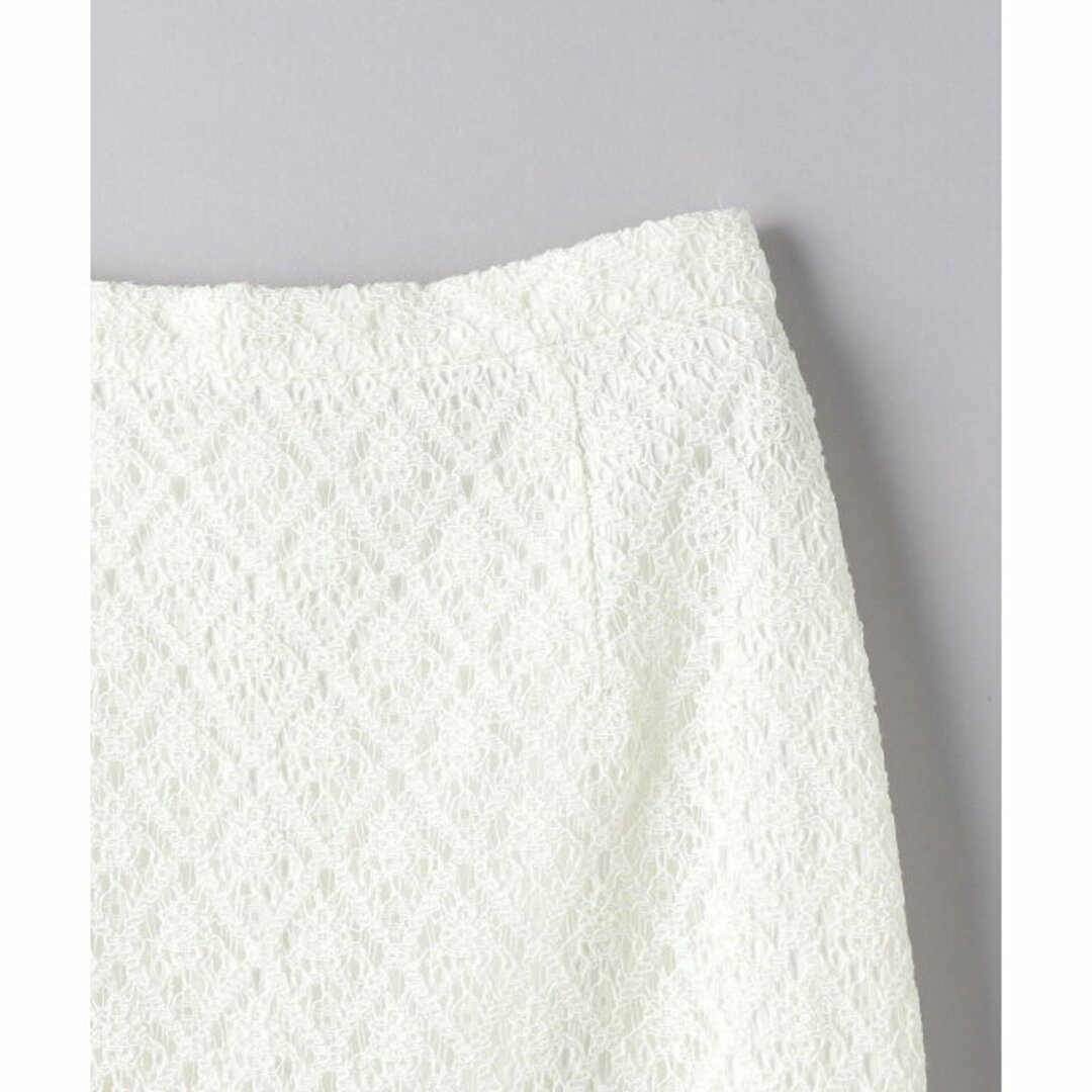 UNITED ARROWS - 【OFF WHITE】【M(38)】コードレース ロング UNITED ARROWS - 【OFF WHITE】【M(38)】コードレース ロング
