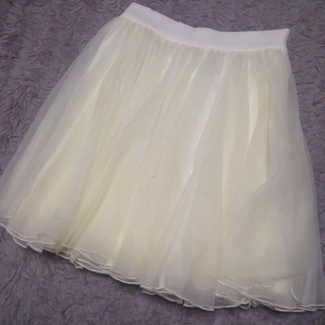 evelyn(エブリン)のエブリン チュールスカート レディースのスカート(ミニスカート)の商品写真