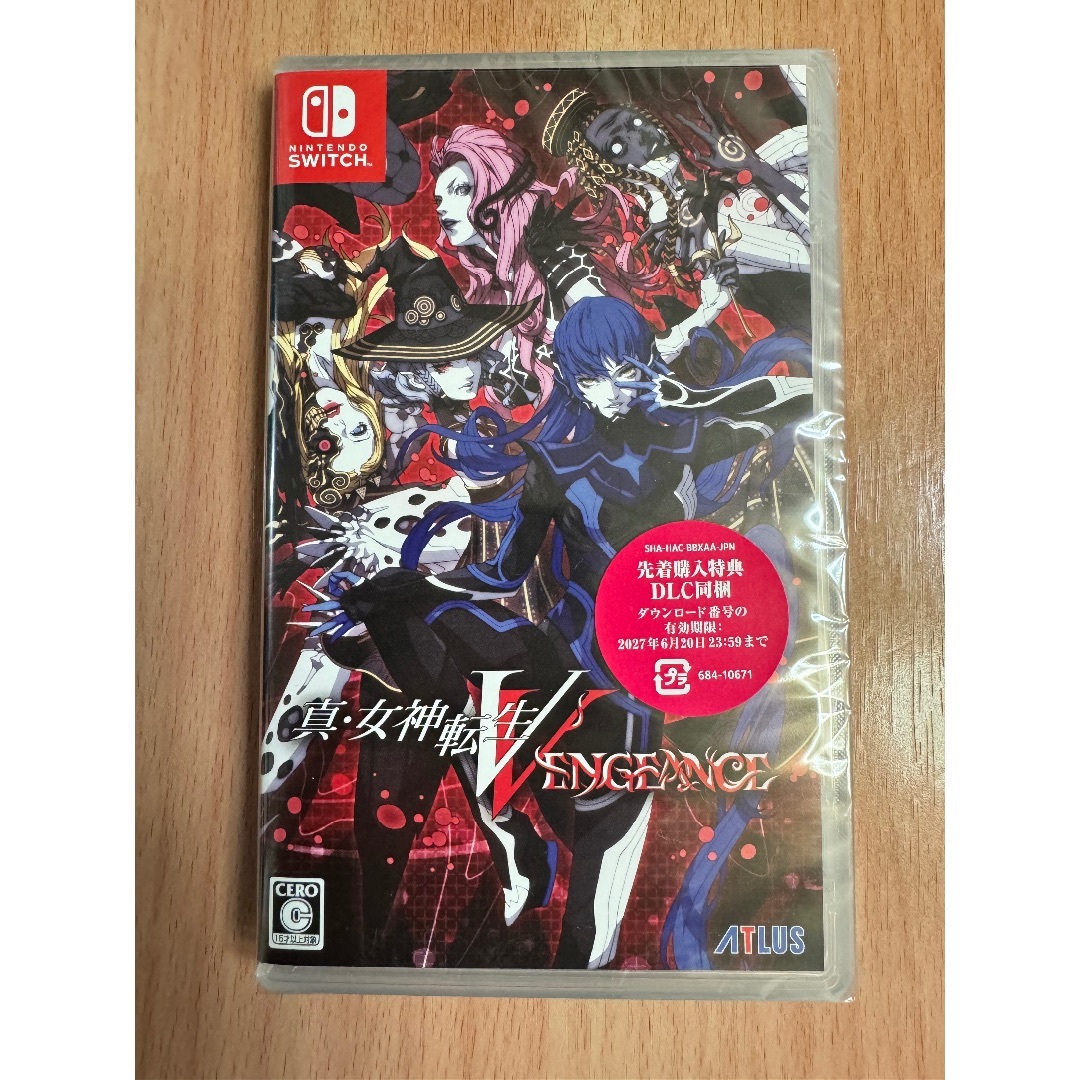 【新品未開封】 Switch 真・女神転生Ⅴ Vengeance