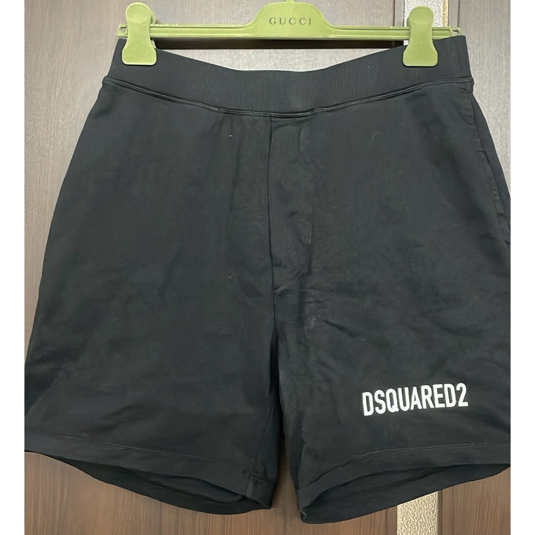 DSQUARED2 ディースクエアード ハーフパンツ ブラック DSQUARED2 ディースクエアード ハーフパンツ ブラック