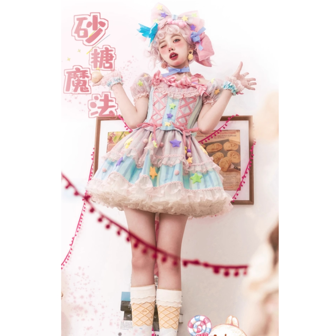 オリジナル lolita プリンセス ロリータ ワンピース L213#