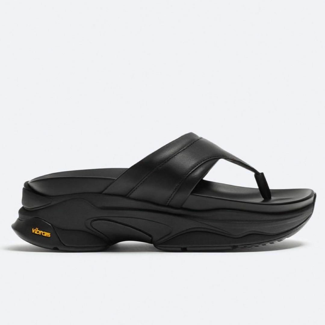 ZARA - ZARA ザラ VIBRAMレザーサンダル 27cm ビブラムの通販 by ZARA - ZARA ザラ VIBRAMレザーサンダル 27cm ビブラムの通販 by