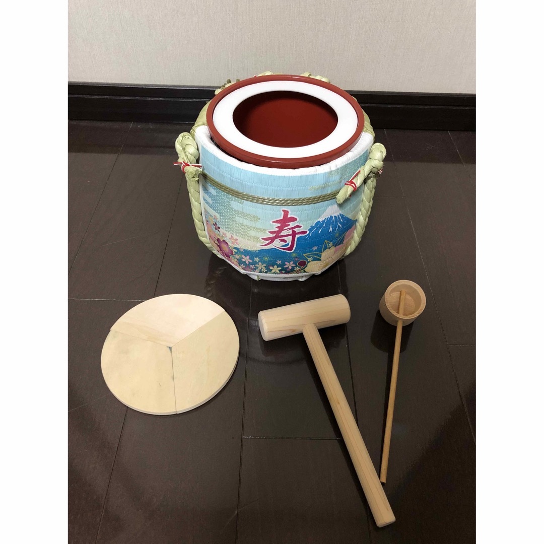 ミニ鏡開きセット(こもだる)6セット ウェディング ミニ鏡開きセット(こもだる)6セット ウェディング