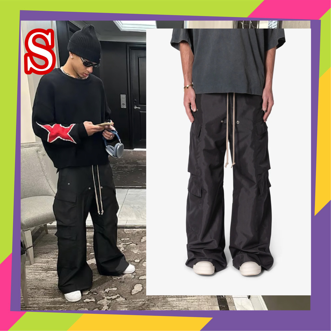 mnml - 【mnml】(S) RAVE DOUBLE CARGO PANTSの通販 by ケンタ mnml - 【mnml】(S) RAVE DOUBLE CARGO PANTSの通販 by ケンタ