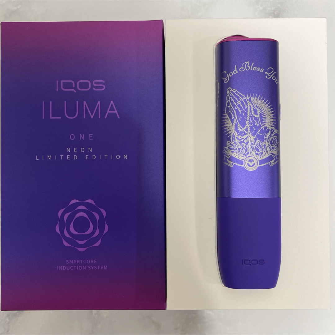 IQOS - iQOS ILUMAONE イルマワン レーザー加工 祈り手 聖書 IQOS - iQOS ILUMAONE イルマワン レーザー加工 祈り手 聖書