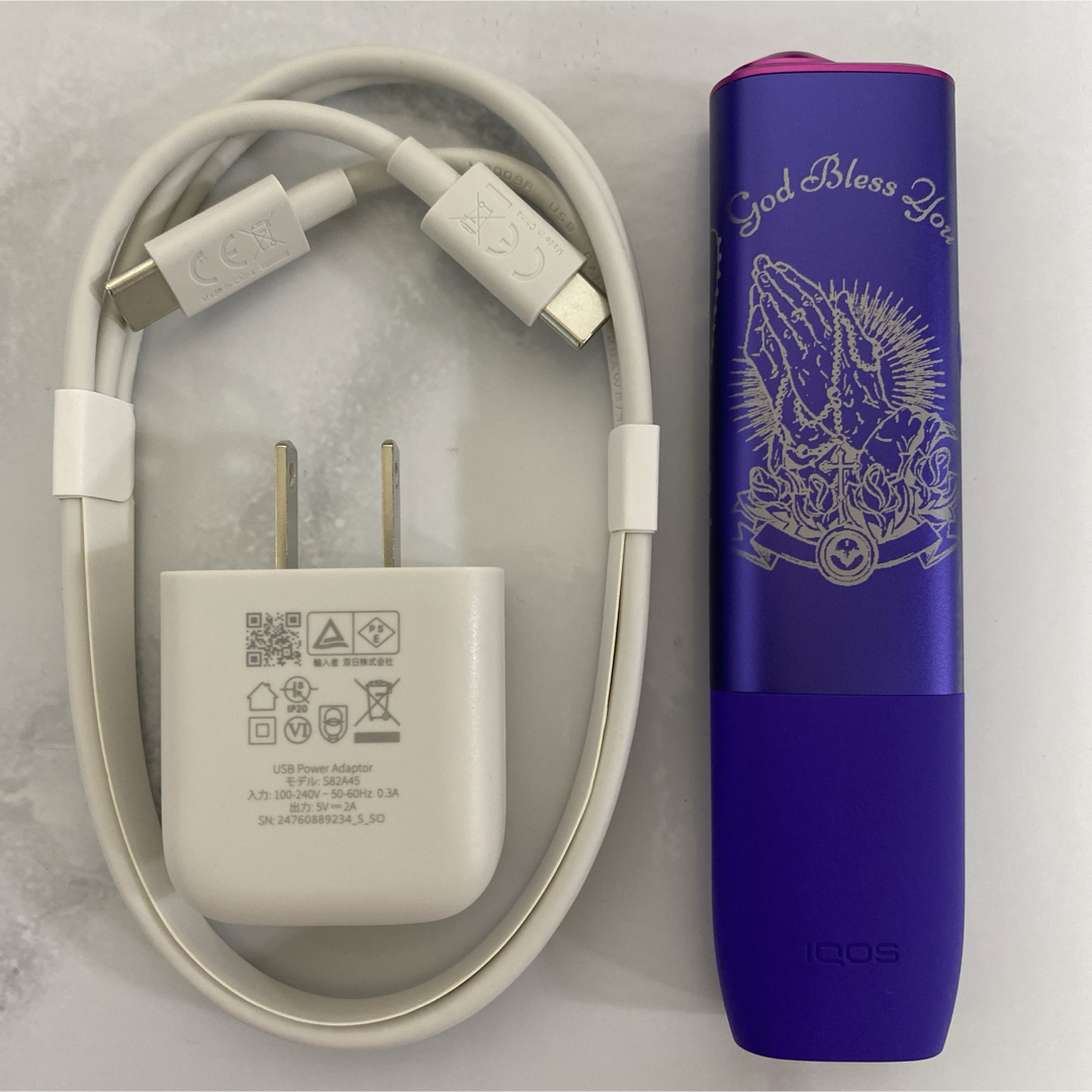 IQOS - iQOS ILUMAONE イルマワン レーザー加工 祈り手 聖書 IQOS - iQOS ILUMAONE イルマワン レーザー加工 祈り手 聖書