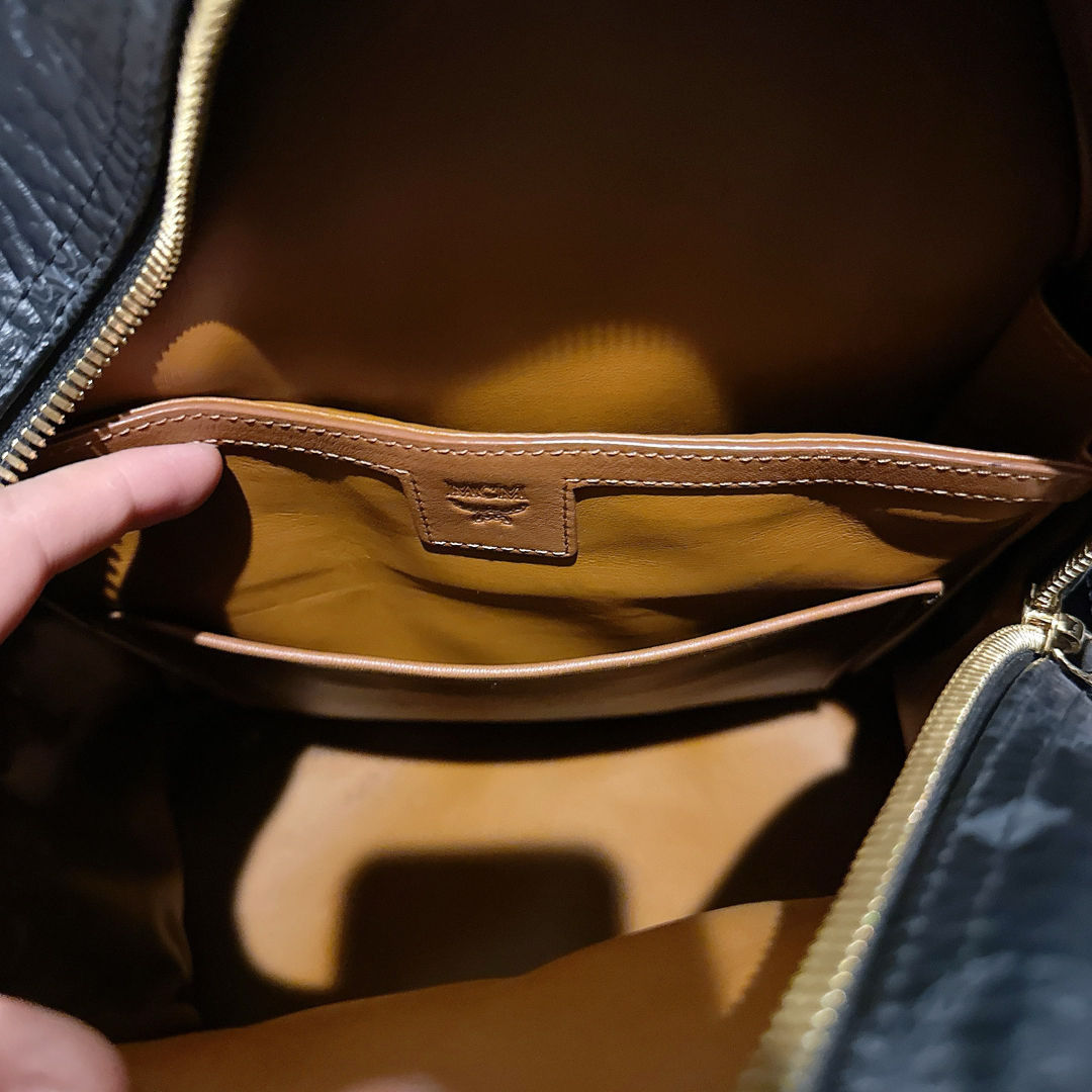 MCM スタッズリュック バックパック ブラック MCM スタッズリュック バックパック ブラック