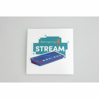 ブラックマジック(Blackmagicdesign)の非売品 blackmagic design ノベルティ ステッカー stream(その他)