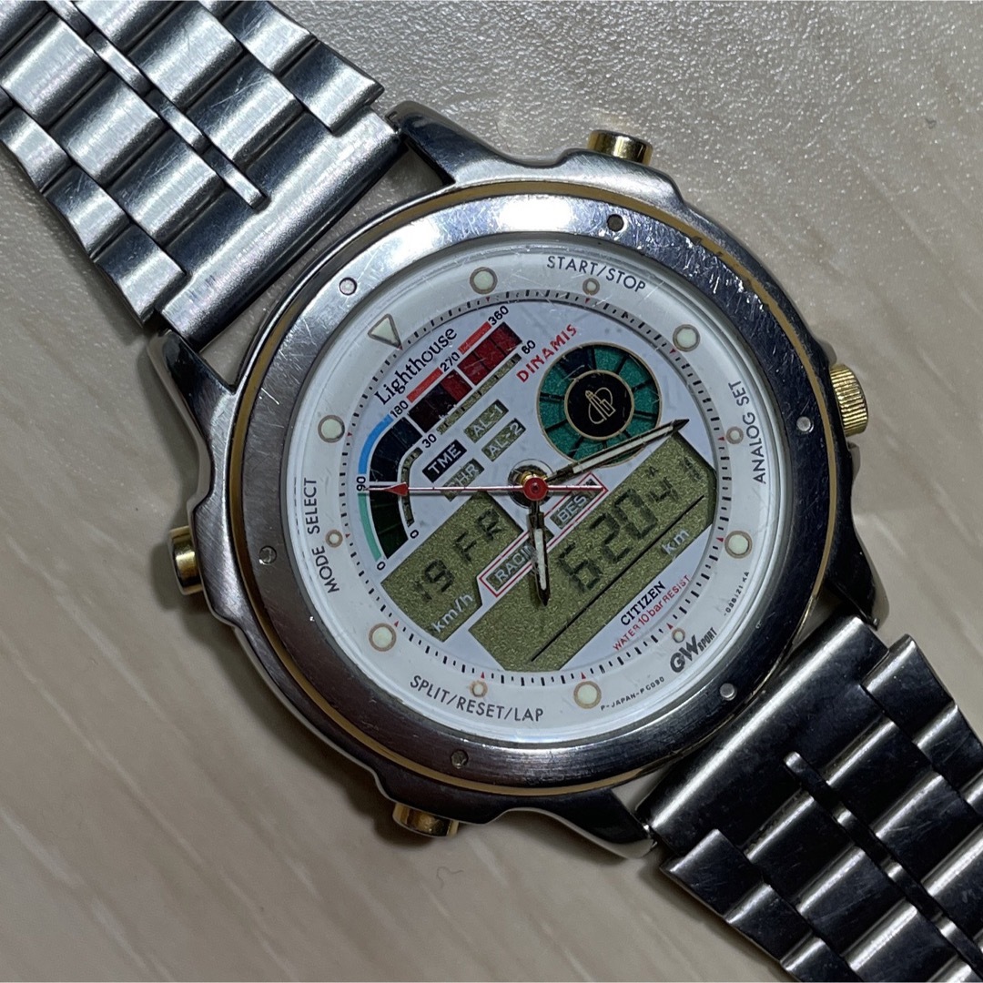 CITIZEN LIGHTHOUSE analog-digital 腕時計 時計 CITIZEN LIGHTHOUSE analog-digital 腕時計 時計