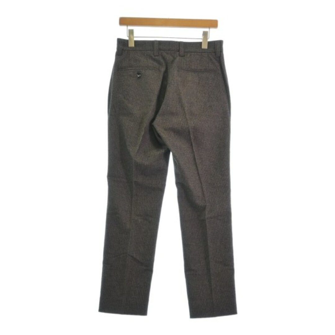 SOPHNET. ソフネット スラックス S 茶(チェック) 【古着】 SOPHNET. ソフネット スラックス S 茶(チェック) 【古着】