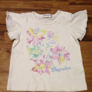 ブランシェス(Branshes)の値下げ★90cm★ナチュラルなTシャツ(その他)