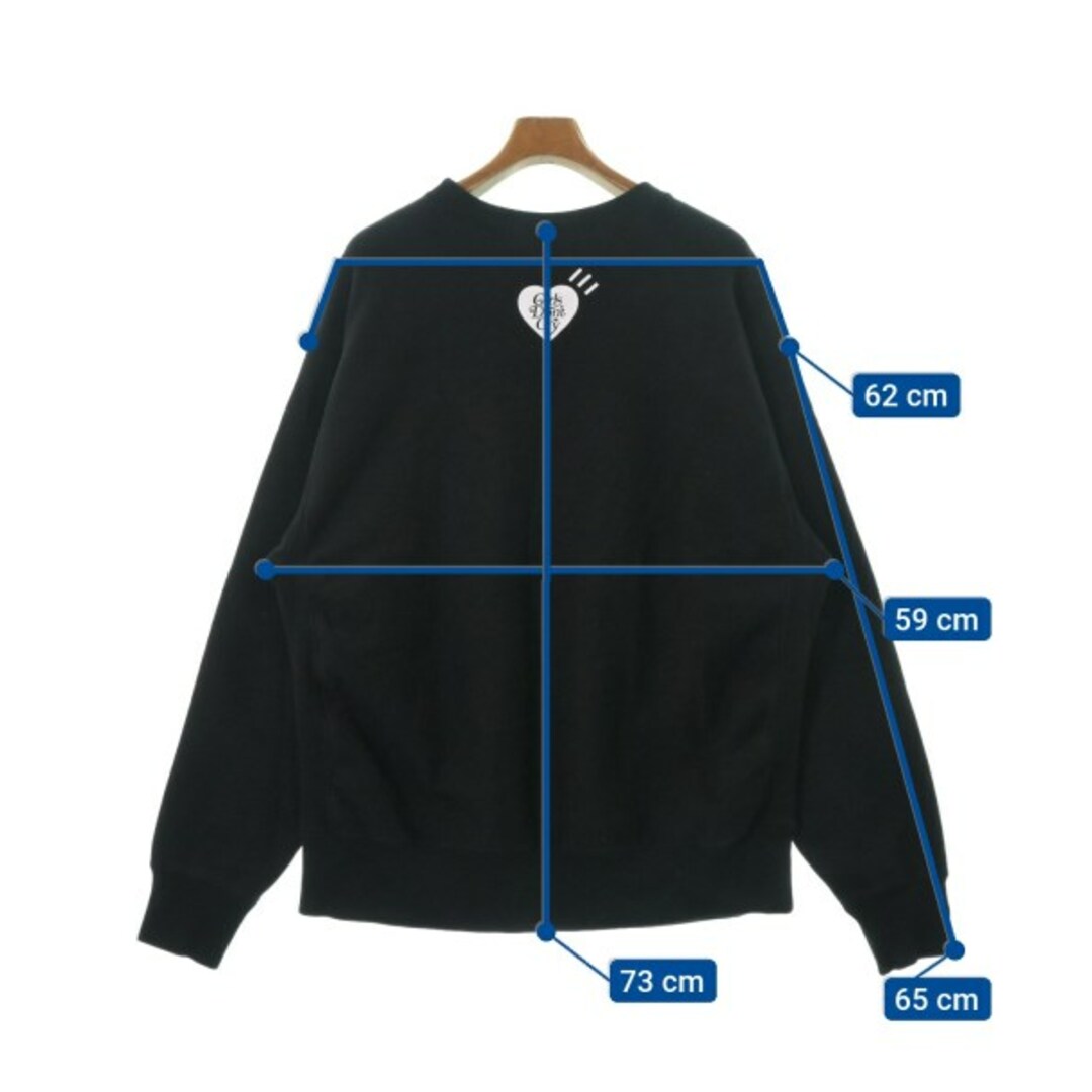 HUMAN MADE - HUMAN MADE ヒューマンメイド スウェット XXL 黒 HUMAN MADE - HUMAN MADE ヒューマンメイド スウェット XXL 黒