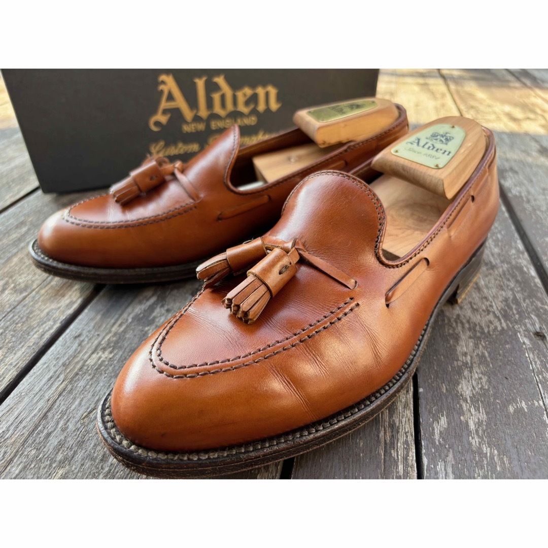 ☆ALDEN☆オールデン/タッセルローファー/8/26/ブラウン/タン/茶 ☆ALDEN☆オールデン/タッセルローファー/8/26/ブラウン/タン/茶