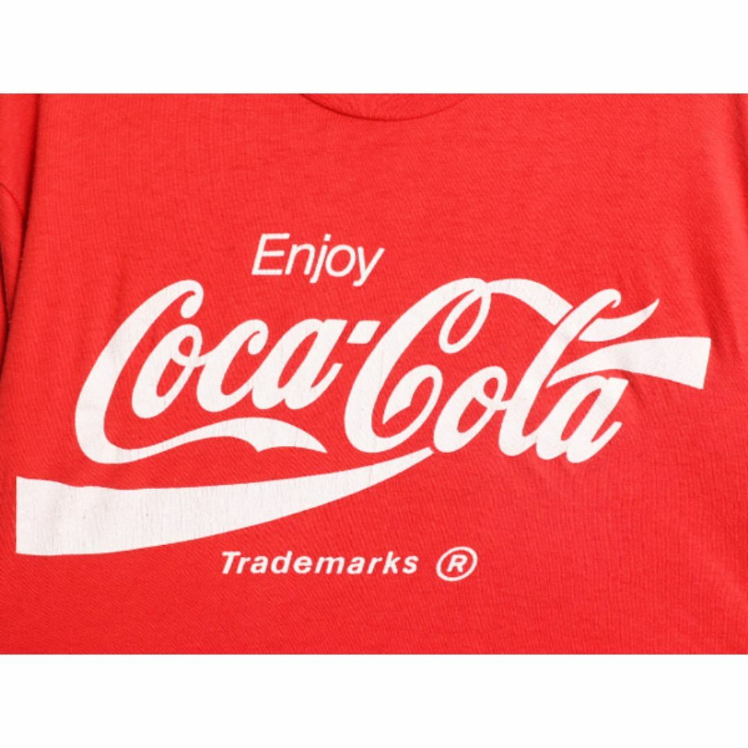 80s コカコーラ プリント 半袖 Tシャツ メンズ レディース S 程 80s コカコーラ プリント 半袖 Tシャツ メンズ レディース S 程