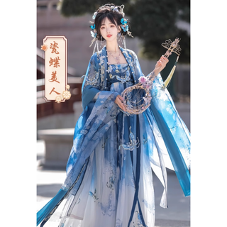 桃花 唐制 斉胸襦裙 刺繍入り 仙女服 中華漢服　H33＃ 桃花 唐制 斉胸襦裙 刺繍入り 仙女服 中華漢服H33＃