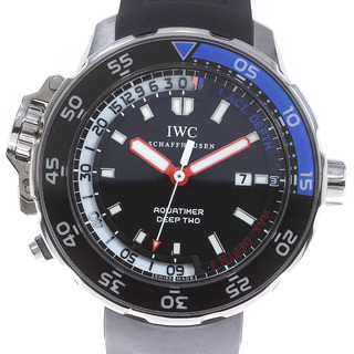 インターナショナルウォッチカンパニー(IWC)のIWC IWC SCHAFFHAUSEN IW354702 アクアタイマー ディープツー デイト 自動巻き メンズ _826618(腕時計(アナログ))