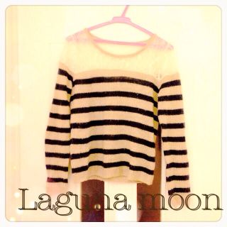 ラグナムーン(LagunaMoon)の✩値下げ✩ ボーダーknit(ニット/セーター)