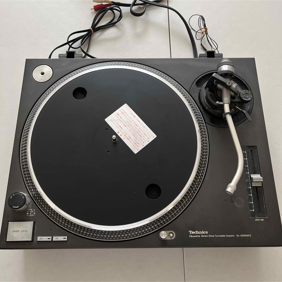 Technics SL1200MK3D テクニクス ターンテーブル - メルカリ Technics SL1200MK3D テクニクス ターンテーブル - メルカリ