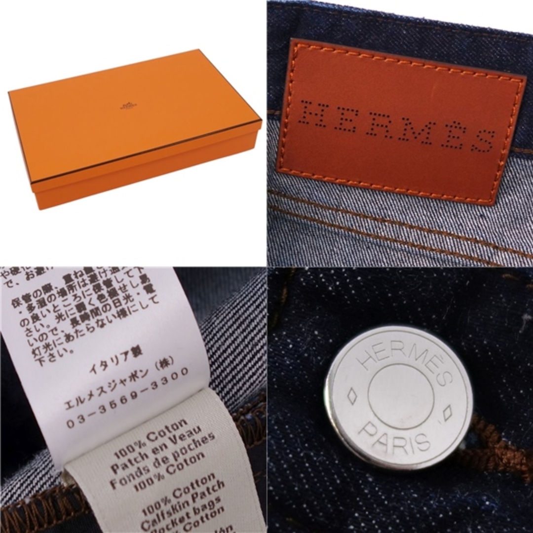 HERMES - 極美品 エルメス HERMES パンツ デニム ジーンズ HERMES - 極美品 エルメス HERMES パンツ デニム ジーンズ
