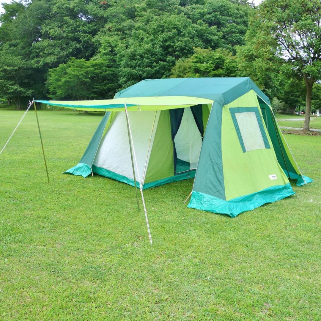 クロスター CROSTER 鉄骨 テント CROSPO ロッジ型 レトロ クロスター CROSTER 鉄骨 テント CROSPO ロッジ型 レトロ