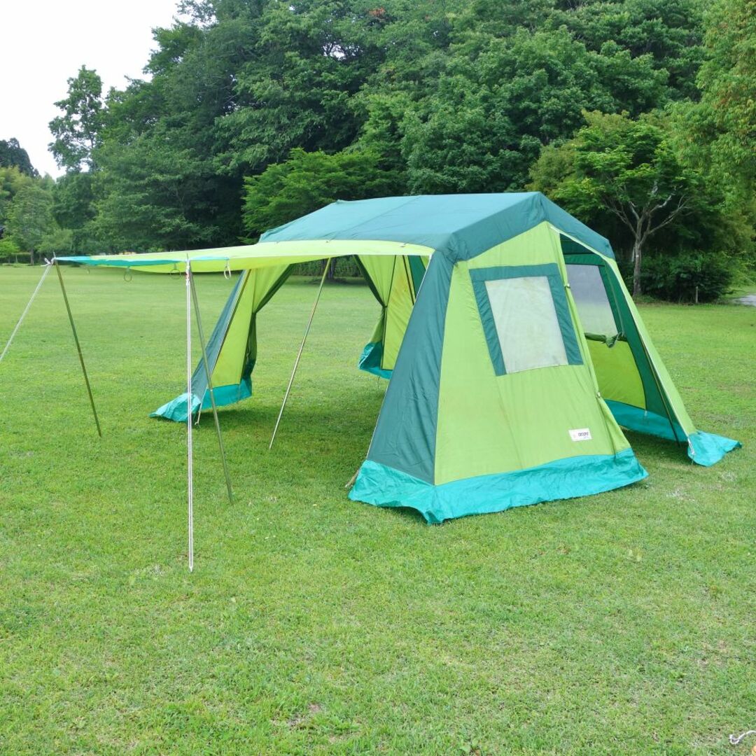 クロスター CROSTER 鉄骨 テント CROSPO ロッジ型 レトロ クロスター CROSTER 鉄骨 テント CROSPO ロッジ型 レトロ