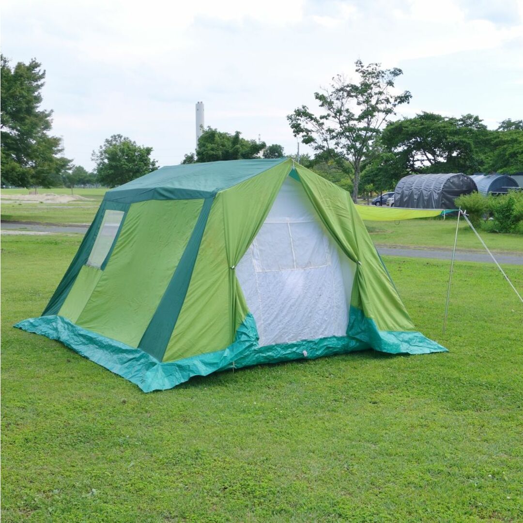 クロスター CROSTER 鉄骨 テント CROSPO ロッジ型 レトロ クロスター CROSTER 鉄骨 テント CROSPO ロッジ型 レトロ