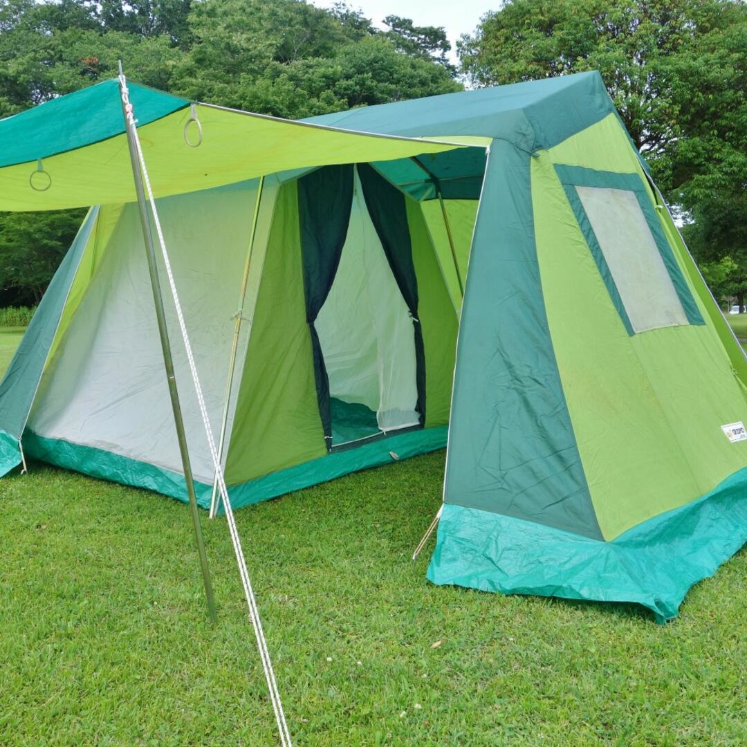クロスター CROSTER 鉄骨 テント CROSPO ロッジ型 レトロ クロスター CROSTER 鉄骨 テント CROSPO ロッジ型 レトロ