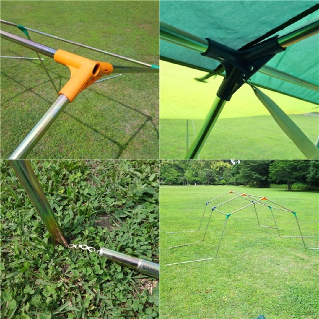 クロスター CROSTER 鉄骨 テント CROSPO ロッジ型 レトロ クロスター CROSTER 鉄骨 テント CROSPO ロッジ型 レトロ